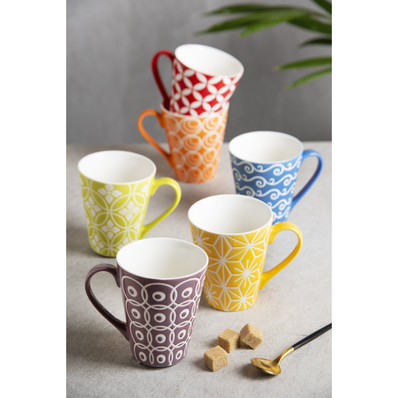 Etnika 6 Piece Mug Set