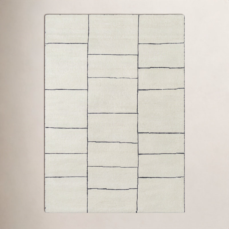 Caely Portobello Hand Made Rug, Rectangle 9' x 12'