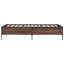 Vidaxl Bed Frame Engineered Wood And Metal-693526091-693526092