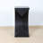 Jacquese Black Side Table – Sculptural Architectural Accent Table 