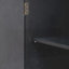 Buffet incurvé rétro à 3 portes avec poignées dorées et tablettes réglables Retro Minimalist-1803304246