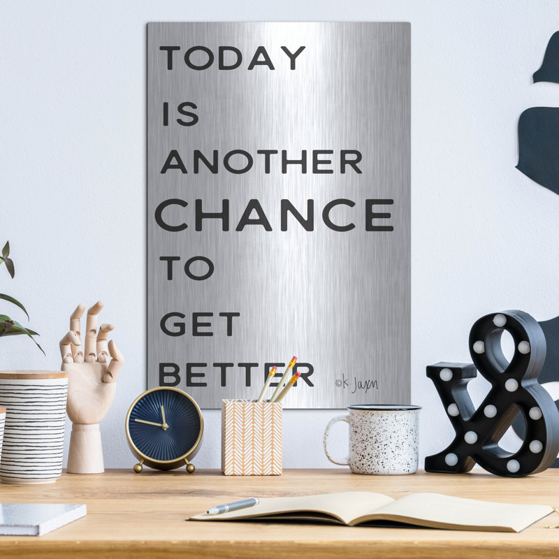«Chance To Get Better» par Jaxn Blvd, H 16 po x l 12 po