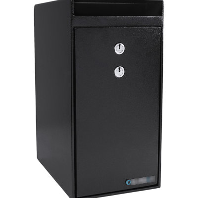 27 Cu Ft Safe With Secure Lock And Mounting Option Steel 9" X 6" 12" Exterior Dimensions