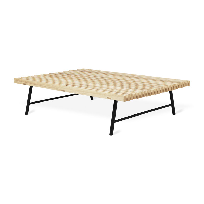 Table basse Transit, Bois de frêne naturel