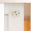 Ensemble de quincaillerie de porte de placard coulissante en aluminium avec poignée de contournement incluse, pour un système à 2 portes, pour une installation à 2 portes, d'une épaisseur de 1 3/8 po ou 1 3/4 po, facile à installer-105865167