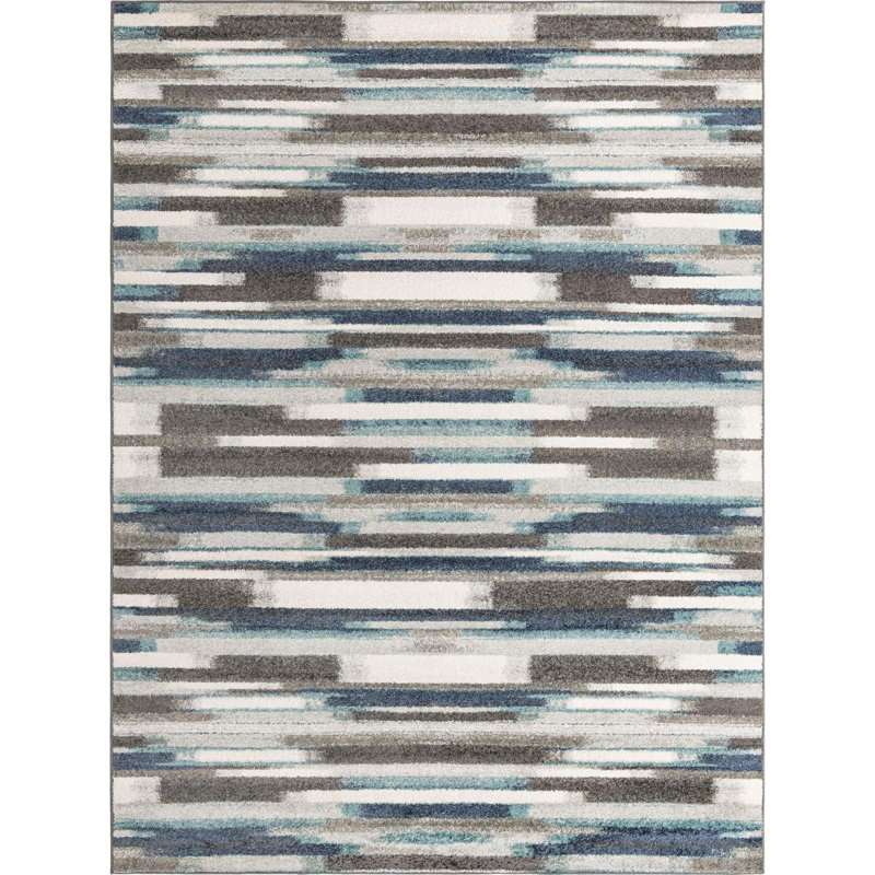 Hareer Abstract Indoor Rug, Rectangle 9' x 12'