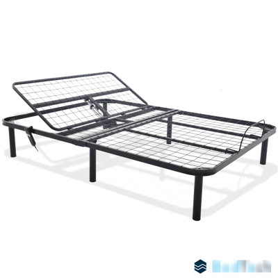 Simple TG réglable avec réglage de la tête - capacité de poids de 850 lb, capacité du sommier noir