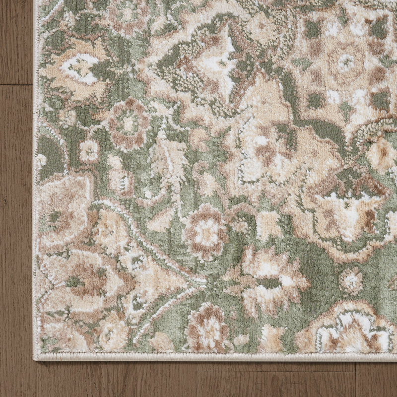 Laura Ashley Eliza Woven Hi-Low Rugs, Fernsby Green, 6 pi 6 po x 9 pi 6 po