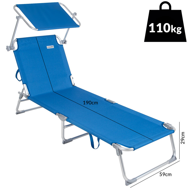 190cm Long Reclining Single Chaise