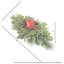 26"Juniper,Cedar, Mixpine,Bayleaf And Cone Ceneterpiece 3" Candle Holder