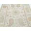 Tapis botanique turc bleu clair en laine noué à la main 5,8 x 8,6 pi