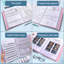 Organisateur de documents en plastique Dossier de documents A4 Transparent-1291938383