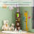 Tashani 4 Tiers Rotating Bookshelf, Floor Standing Bookcase, Corner Organizer Display-199625190