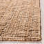 Tapis en jute tissé à la main Redick-1353473466