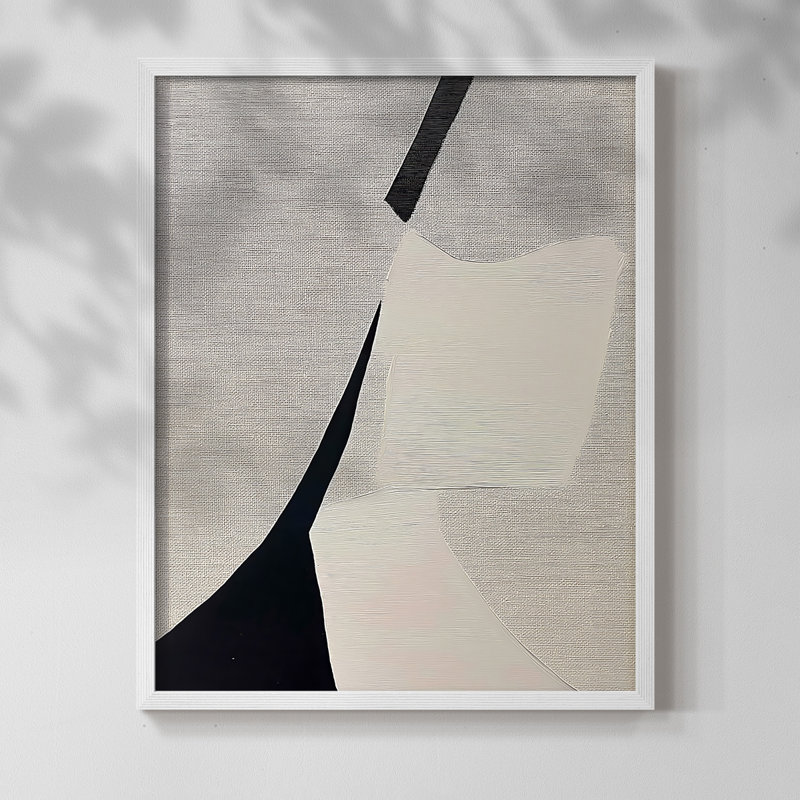 "ABSTRACT Series DCXL III" par J Paul, Noir, noir, noir, noir, H 11 po x l 9 po