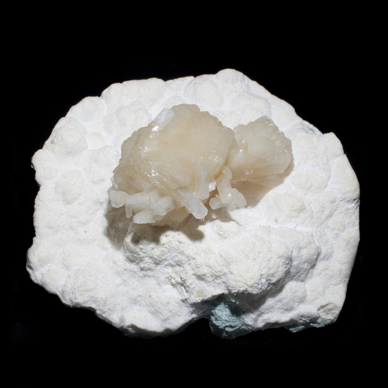 Stilbite esthétique avec calcédoine miniature Bultman