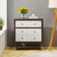 Commode 3 tiroirs pour l'organisation et la décoration de la chambre à coucher-1735877223