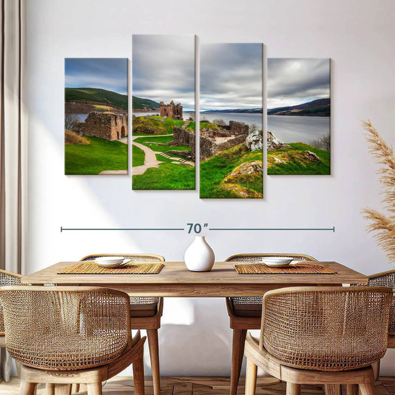 Lilie Urquhart Castle, 42" H x 68" W