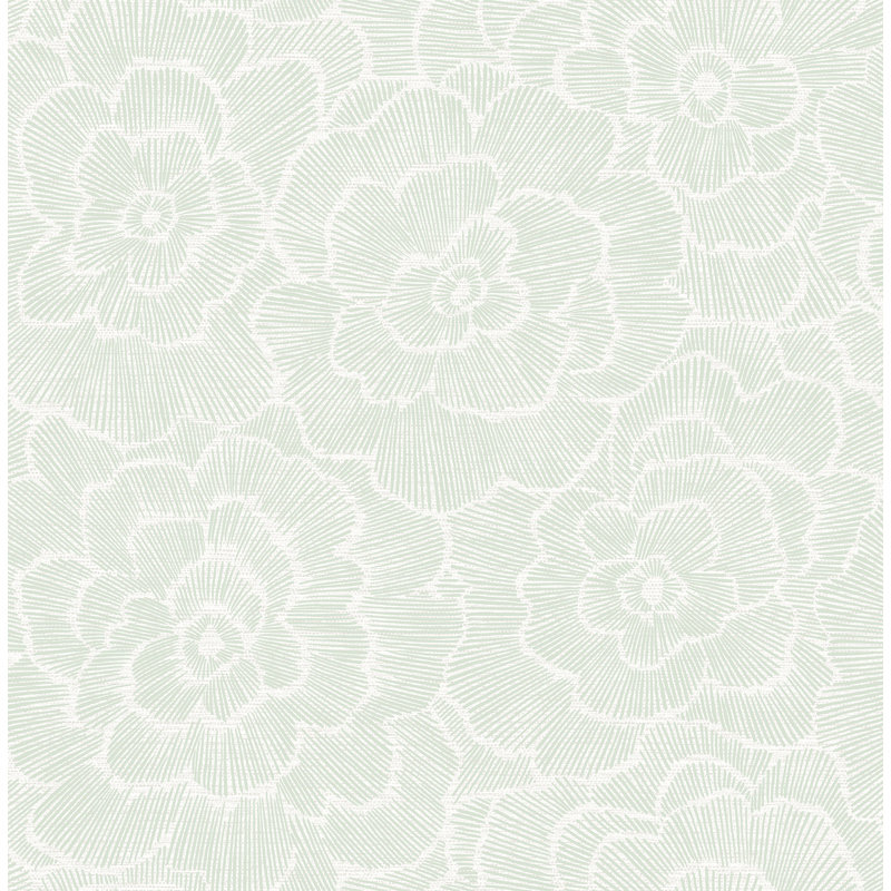 Rouleau de papier peint L 33 pi x l 20,5 po Seese, Vert
