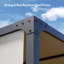 Dual Roof Sliding Pergola 3x3m