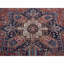 Tapis rouge en laine unique de style années 1920 de 12 pi 3 po x 16 pi 1 po Karlshamn