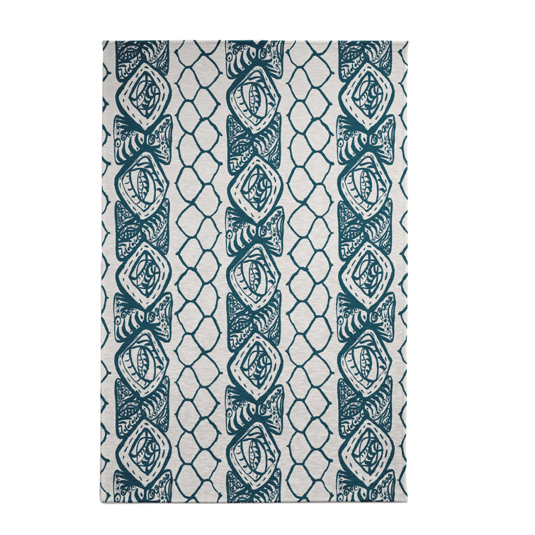 Safari Chenille Geometric Indoor Rug