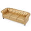Canapé Chesterfield à accoudoirs roulés 3 places 84,65 po-349410989