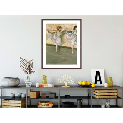 «Dancers at The Bar» par Edgar Degas, impression giclée encadrée