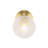 Prismatic 1-Light Wall Sconce - Brushed Gold-230865215