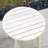 Round Solid Wood Outdoor Side Table , 17.8'' in. W 17.8'' in. D-1509619236