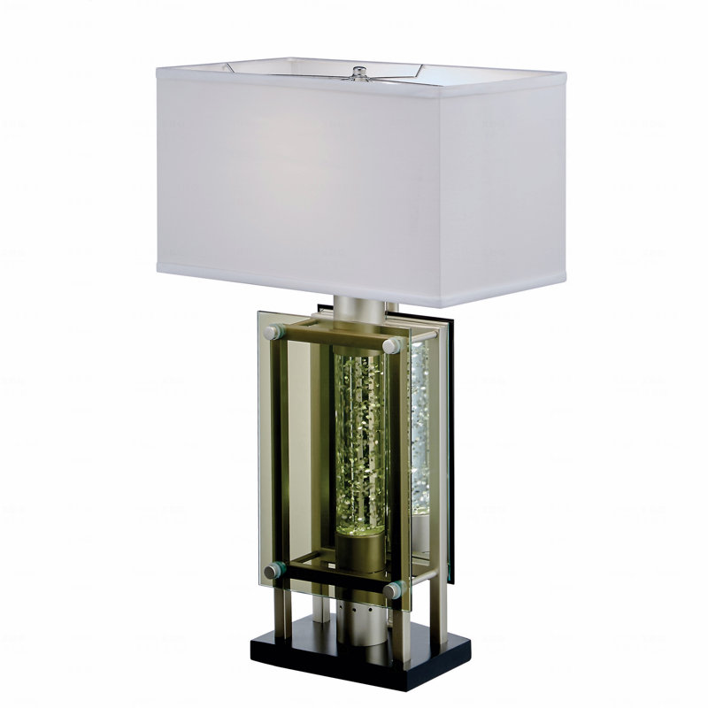Lampe de table - 1 pièce pour table de bout avec table de bout, Water Dancing Light Home Decor