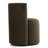 Velvet Upholstered Rolling Dining Chairs with Wheels-1733268948