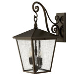 Trellis 3-Light Outdoor Wall Lantern