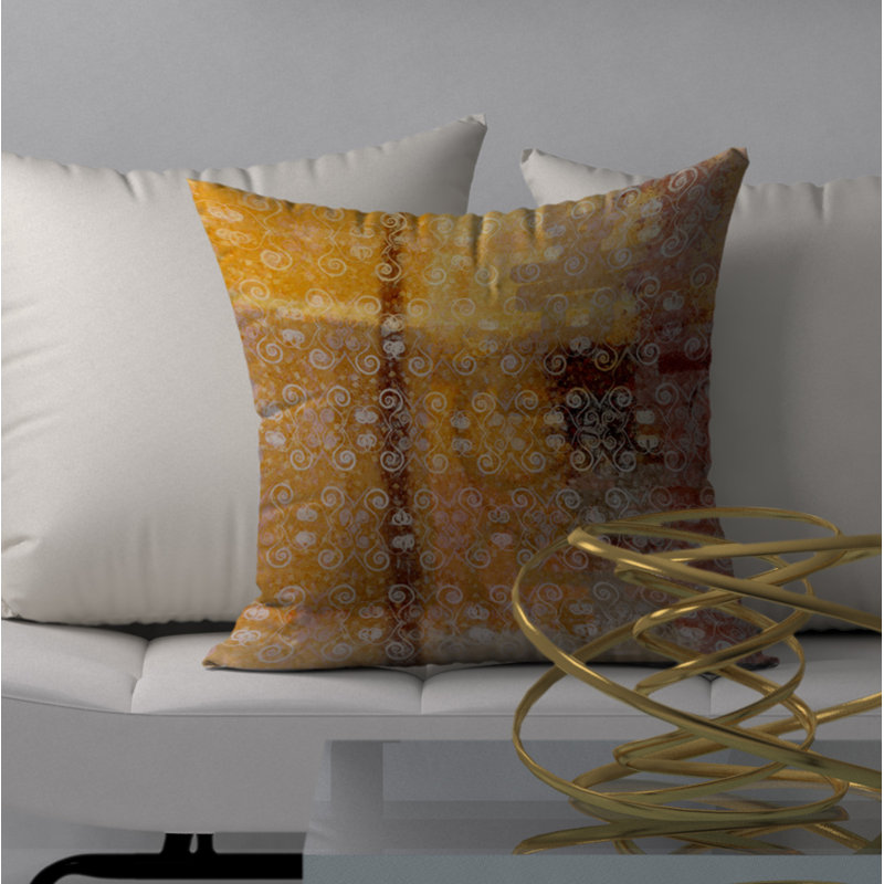 Housse de coussin décorative carrée spéciale Keenest, 18 po x 18 po