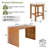 5 Piece Outdoor Bar Set
