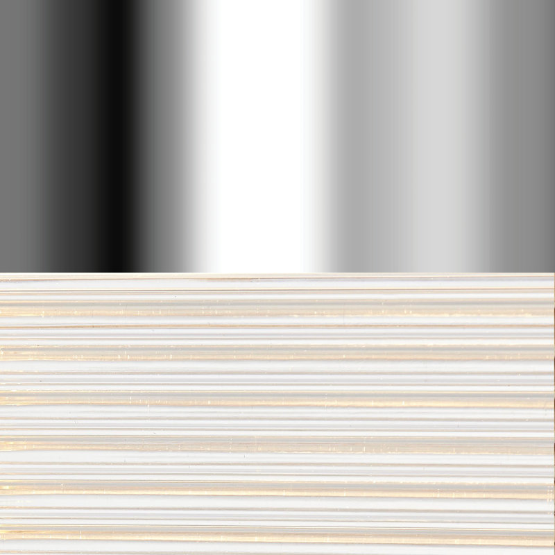Luminaire suspendu cylindrique à 1 lumière Hermit, Chrome