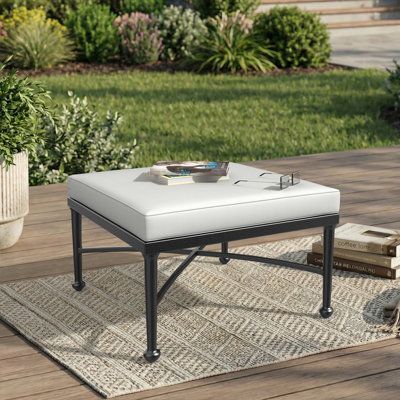 Sunbrella® Outdoor Ottoman Seat Cushion