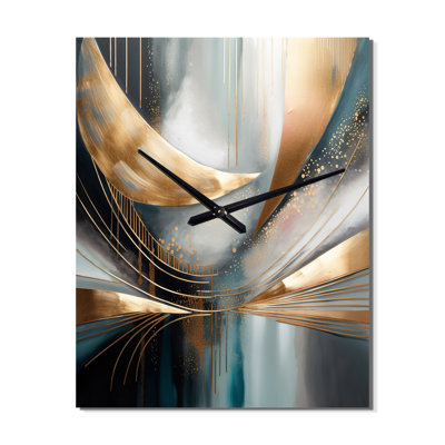 Jaasir - Abstract Marble Wall Clock