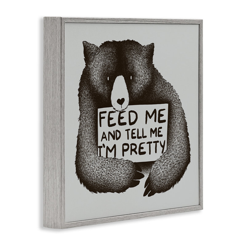 Giclée, encadrée par Design & Tobe Fonseca, Giclée de ferme grise encadrée, H 17 po x l 17 po