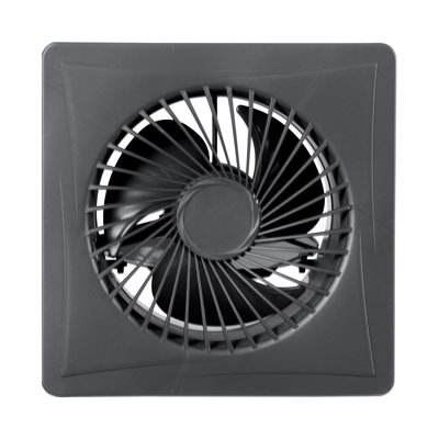 Solar Powered Exhaust Fan with Battery Storage, 20W Panel, 220 CFM Airflow for Greenhouse, Grow Tent, Chicken Coop