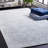 Galdamez Hand Tufted Viscose/Wool/Cotton Geometric Rug in Gray/Blue-1427965352