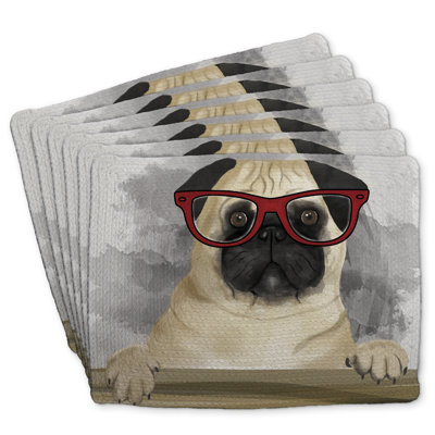 Geek Carlin Braided Polyester Placemats Set of 6 | Home Decor