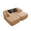 Canapé modulaire 77,2 po Camel Teddy-1796726504