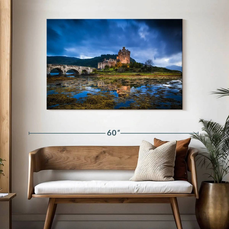 Château du Loch Duich, H 32 po x l 48 po