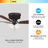 Kalona 52'' Ceiling Fan with Light Kit-1493997074