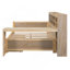 Lit en bois avec lit gigogne simple-827234210-827234209