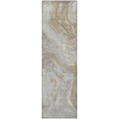 Premium Machine Washable Strinko AMF1682 Abstract Rug