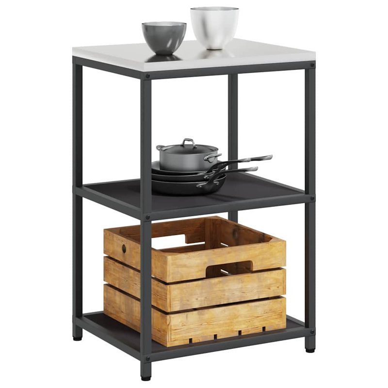 Kitchen Cabinet Set, Black