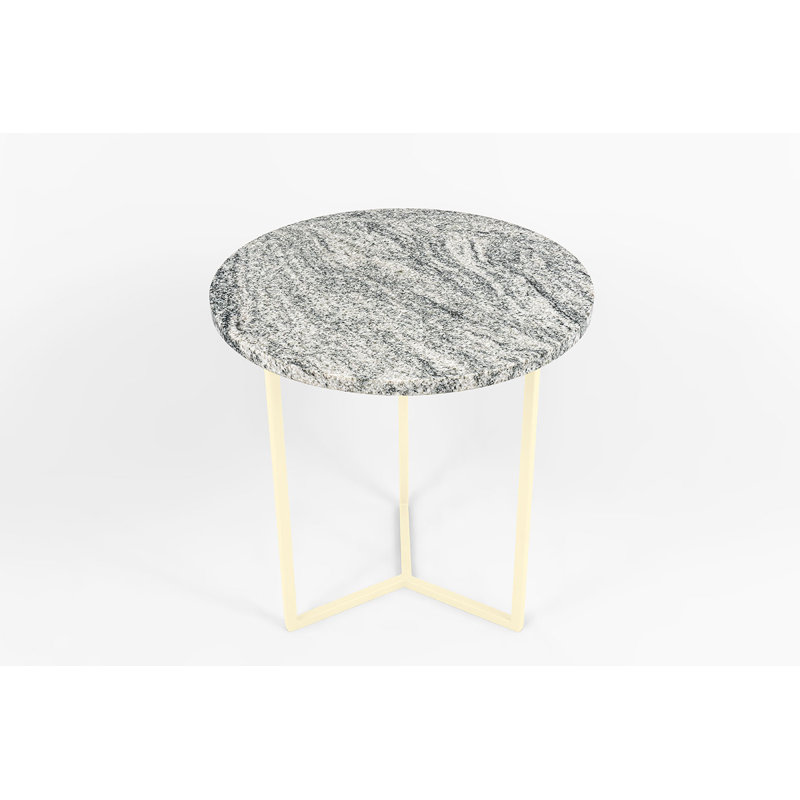 Drake Frame End Table, Beige