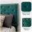 Aleiny Velvet Bed with Adjustable Upholstered Headboard-436444923-436444920